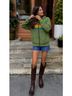 Aviator Nation Solid Green Jacket Size S - photo 5