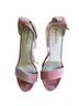 Francesca's 100% Velvet Pink Heels Size 10 - photo 1