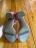 Francesca's 100% Velvet Pink Heels Size 10 - photo 4