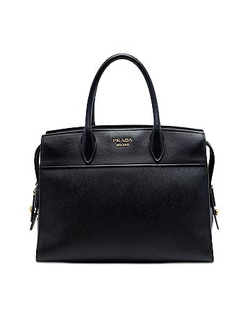 Prada Saffiano and City Calf Esplanade Satchel (view 1)