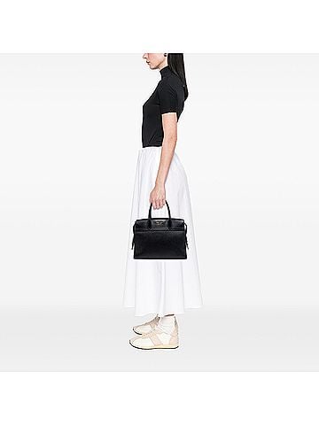 Prada Saffiano and City Calf Esplanade Satchel (view 2)