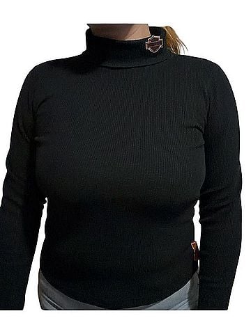 Harley Davidson Turtleneck Sweater (view 1)