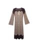 Caroline Constas Graphic Brown Tan Swimsuit Cover Up Size XS - photo 2