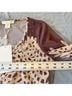 Caroline Constas Graphic Brown Tan Swimsuit Cover Up Size XS - photo 7