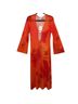 Caroline Constas Floral Orange Red Swimsuit Cover Up Size XS - photo 1