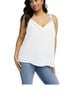 Torrid 100% Polyester Solid White Tank Top Size 2X - photo 1