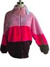 Ugg Color Block Pink Purple Faux Fur Jacket Size XS - photo 1
