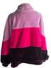 Ugg Color Block Pink Purple Faux Fur Jacket Size XS - photo 2