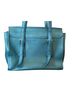 BCBGMAXAZRIA 100% Leather Teal Green Gold Leather Satchel One size - photo 2