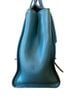 BCBGMAXAZRIA 100% Leather Teal Green Gold Leather Satchel One size - photo 10