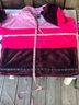 Ugg Color Block Pink Purple Faux Fur Jacket Size XS - photo 7