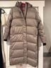 Quince 100% Recycled Polyester 10% Felt 100% Linen Gray Tan Coat Size S - photo 4