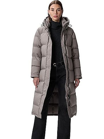 Quince Responsible Down Long Hooded Puffer Coat Coat (view 1)