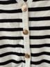 Shein Stripes Black White Sweater Vest Size XS - photo 4
