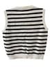 Shein Stripes Black White Sweater Vest Size XS - photo 2