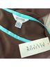 Allison Taylor 100% Silk 100% Polyester Brown Teal Green Silk Skirt Size 12 - photo 3