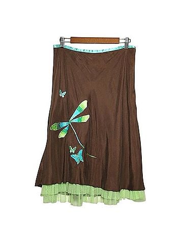 Allison Taylor Silk Skirt (view 1)