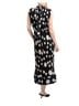 Milly Polka Dots Black White Casual Dress Size 2 - photo 2