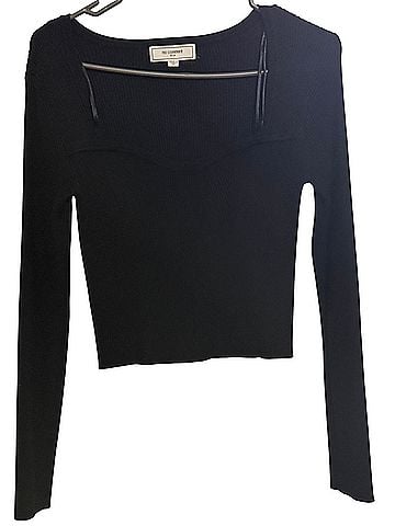 No Comment Long Sleeve Top (view 1)