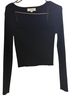 No Comment Black Long Sleeve Top Size M - photo 1