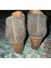 Franco Sarto 100% Suede Gray Boots Size 6 - photo 5