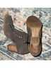 Franco Sarto 100% Suede Gray Boots Size 6 - photo 4
