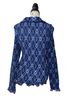 Free People Floral Blue Button-Down Shirt Size S - photo 2