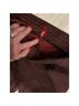 SPANX Brown Burgundy Red Leather Pants Size S (petite) - photo 3