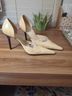 Aldo 100% Leather Yellow Heels Size EU 38 - photo 5