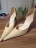 Aldo 100% Leather Yellow Heels Size EU 38 - photo 6