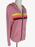Aviator Nation Stripes Solid Pink Jacket Size S - photo 10