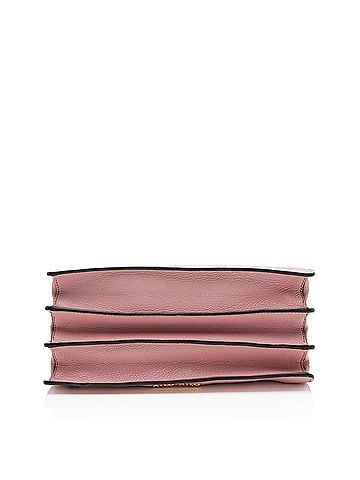 Miu Miu Miu Miu Leather Madras Top Handle (view 2)