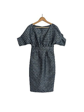 INA Teardrop Peacock Casual Dress (view 1)