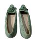 Ann Taylor Green Flats Size EU 38 1/2 - photo 2