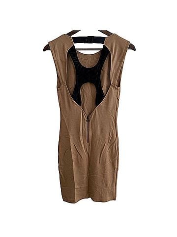 Alice + Olivia Grody Mesh Back Cocktail Dress (view 2)