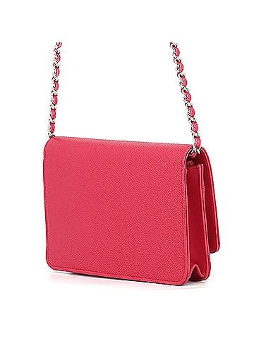 Chanel Chanel Chain Wallet, Coco Mark, Caviar Skin, A48654. CHANEL wallet, chain women's wallet. (view 2)