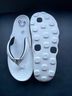 Nike 100% Acrylic Solid Black Ivory Sandals Size 9 - photo 12
