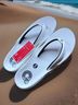Nike 100% Acrylic Solid Black Ivory Sandals Size 9 - photo 7