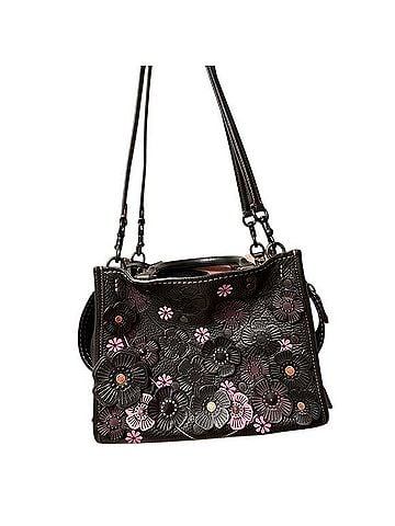 Coach Rogue 25 Leather Satchel (view 2)