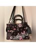 Coach 100% Leather Black Pink Leather Satchel One size - photo 3