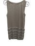 Max Studio Stripes Silver Cocktail Dress Size L - photo 2