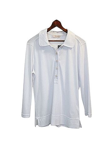 Tory Burch Long Sleeve Polo (view 2)