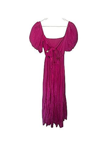 Abercrombie & Fitch Emerson Drama Bow-Back Casual Dress (view 2)