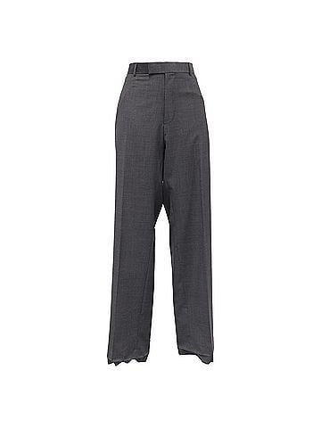 HUGO BOSS Hugo Boss Trousers in Grey Wool (view 1)