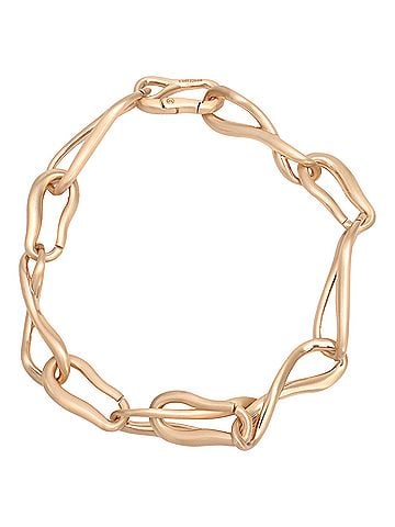 Cult Gaia Cult Gaia Vera Chain Necklace in Gold Brass (view 1)