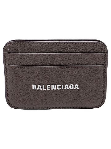 Balenciaga Balenciaga Cash Card Holder in Brown Leather (view 1)