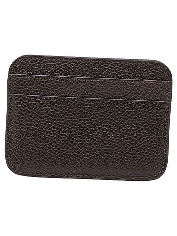 Balenciaga Balenciaga Cash Card Holder in Brown Leather (view 2)
