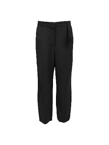 Totême Totême Straight-Leg Trousers in Black Viscose (view 1)
