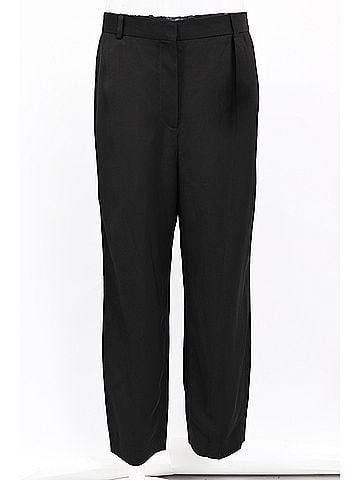 Totême Totême Straight-Leg Trousers in Black Viscose (view 2)