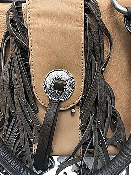 Western Leather Satchel (view 2)